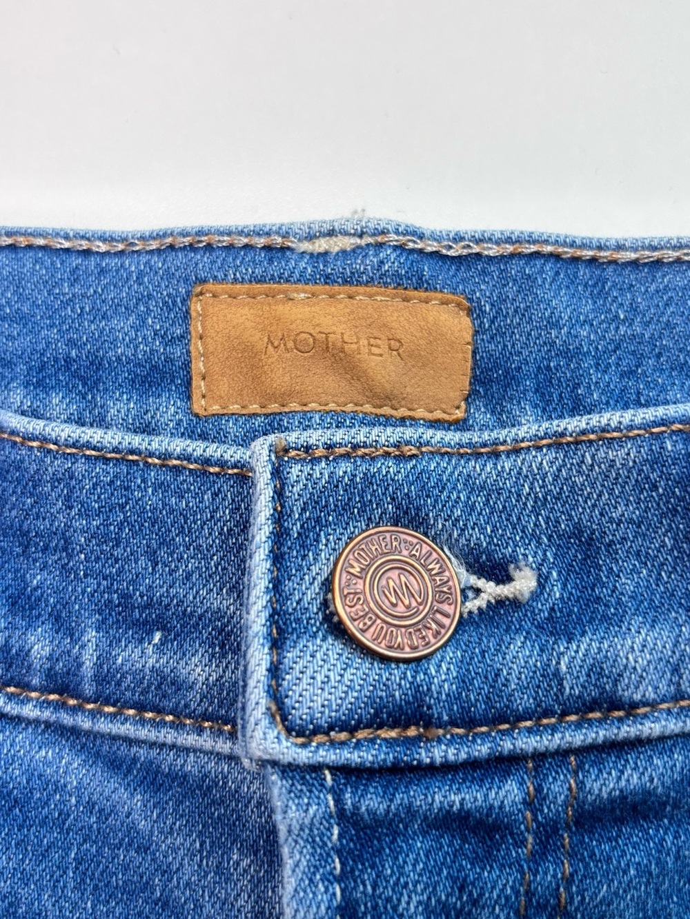 ✨MOTHER The Hustler High Rise Ankle Fray Jeans | Layover | Size 27 - Picture 8 of 15